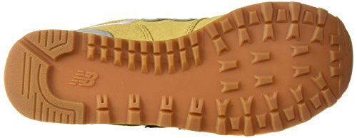 New Balance Women's 574 V2 Essentials Sneaker, Toasted Coconut/White, 11.5 W US