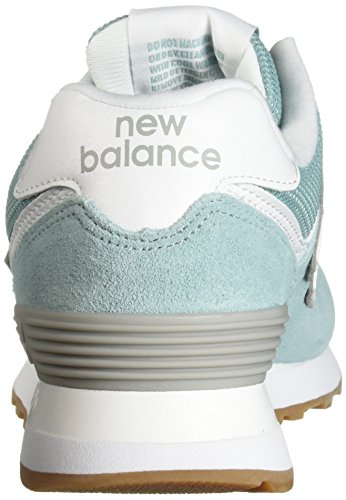 New Balance Women's 574 V2 Essentials Sneaker, Storm Blue/White, 11.5
