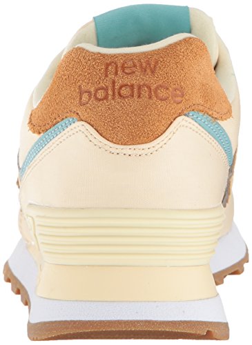 New Balance Women's 574 V2 Back Pack Sneaker, Vanilla/Mineral Sage, 11.5 W US