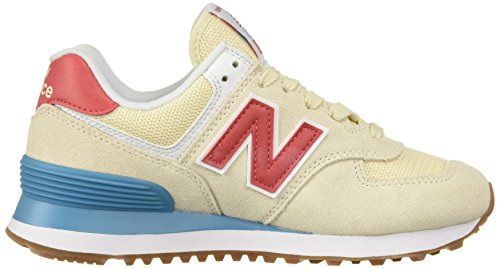 New Balance Women's 574 V2 Summer Sneaker, Alabaster, 11.5 D US