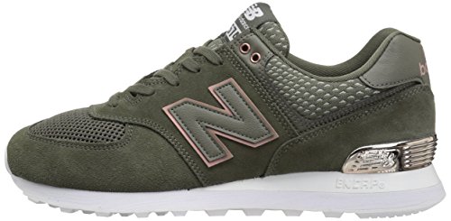 New Balance Women's 574 V2 All Day Sneaker, Military Foliag, 11.5 W US