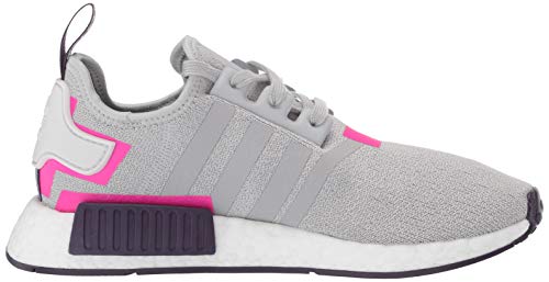 adidas Originals womens Nmd_r1 Running Shoe, Grey/Grey/Shock Pink, 10.5 US