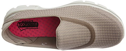 Skechers Performance Women's Go Walk 3 Slip-On Walking Shoe, Stone, 6.5 M US
