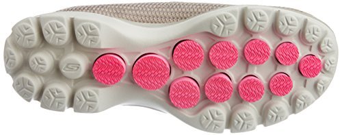 Skechers Performance Women's Go Walk 3 Slip-On Walking Shoe, Stone, 7 M US