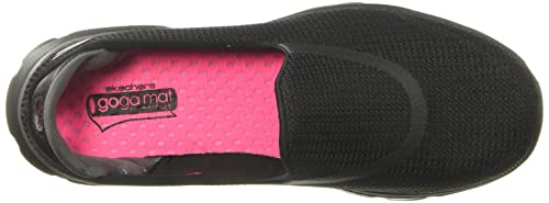 Skechers Performance Women's Go Walk 3 Slip-On Walking Shoe, Black, 5.5 XW US