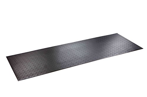 Supermats Solid P.V.C. Mat for Rowing Machines (3-Feet x 8.5-Feet)