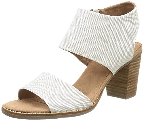 TOMS Venice Collection Alpargata Unbleached Heritage Canvas 13