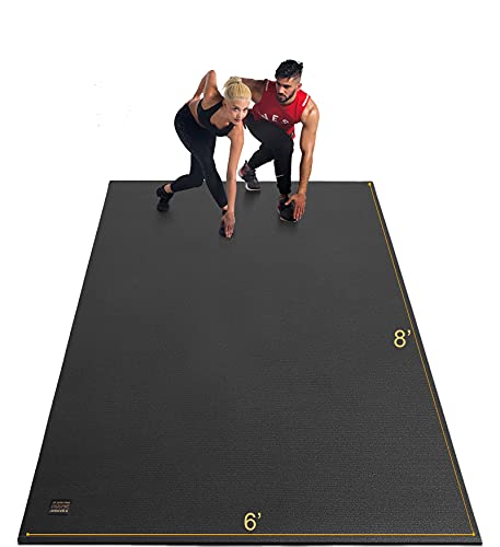 Extra Wide Non-Slip Exercise Mat for Weight Loss