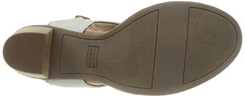 TOMS Venice Collection Alpargata Unbleached Heritage Canvas 13