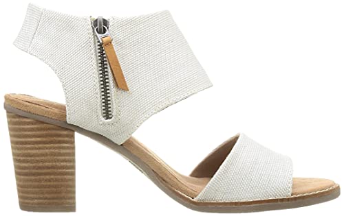 TOMS Venice Collection Alpargata Unbleached Heritage Canvas 13