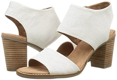 TOMS Venice Collection Alpargata Unbleached Heritage Canvas 13