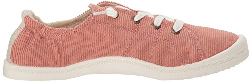 Roxy Women's Bayshore Slip on Sneaker Shoe, Rust, 6.5