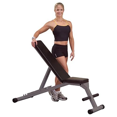 Powerline by Body-Solid Flat Incline Decline Folding Multi-Bench (PFID125X)