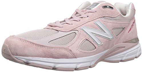 New Balance Men's Made 990 V4 Sneaker, Faded Rose/Komen Pink, 11 M US