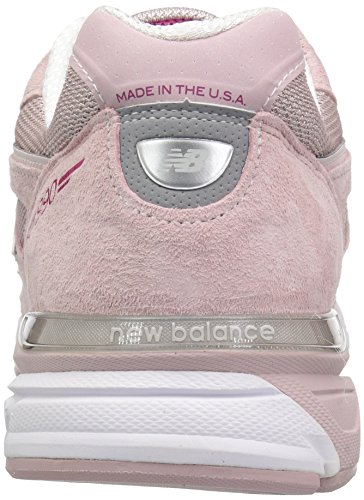 New Balance Men's Made 990 V4 Sneaker, Faded Rose/Komen Pink, 11 M US