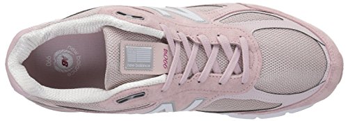 New Balance Men's Made 990 V4 Sneaker, Faded Rose/Komen Pink, 11 M US