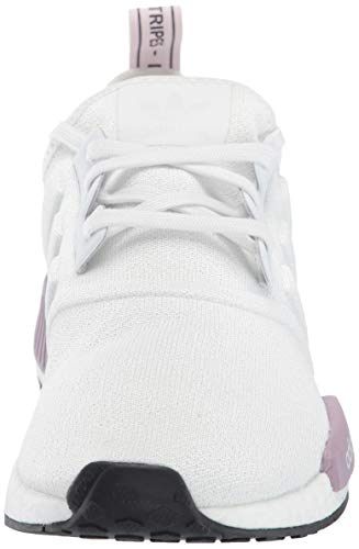adidas Originals Women's NMD_R1 Running Shoe, Crystal White/Crystal White/Orchid Tint, 11