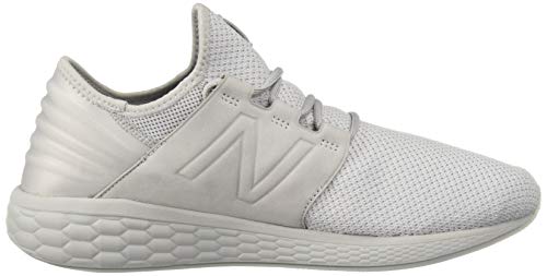 New Balance Men's Fresh Foam Cruz V2 Sneaker, Arctic Fox/White/Nubuck, 9.5 D US