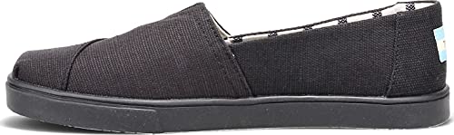 TOMS womens Alpargata Cupsole Oxford, Black, 5 US