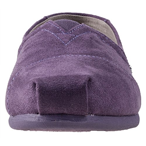 TOMS Women's Alpargata Microfiber Shoes Black Plum Size 10