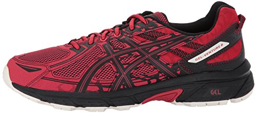 ASICS Men's Mens Gel-Venture 6 Athletic Shoe, Lychee/Black/Whisper White, 9.5 Medium US