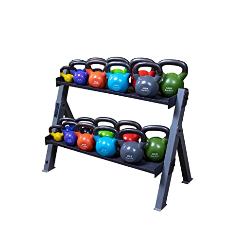 Body-Solid Kettlebell and Dumbbell Rack (GDKR100)