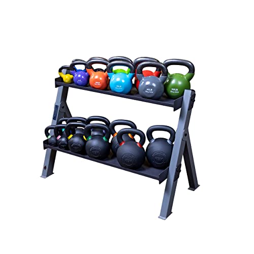 Body-Solid Kettlebell and Dumbbell Rack (GDKR100)