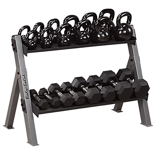 Body-Solid Kettlebell and Dumbbell Rack (GDKR100)