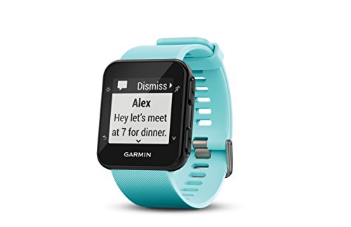 Garmin Forerunner 35, Easy-to-Use GPS Running Watch, Frost Blue