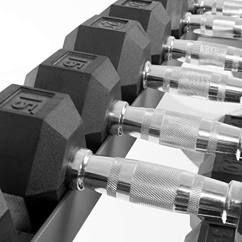 XMark All-in-One Dumbbell Rack, Plate Weight Storage and Dual Vertical Bar Holder, Design Patent Pending