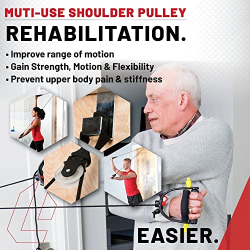 Lifeline Multi-Use Shoulder Pulley with Metal Bracket