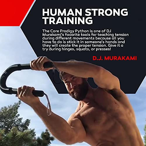 Core Prodigy Python Power Twister - Chest, Bicep Blaster, Shoulder and Arm Builder Spring Exercise