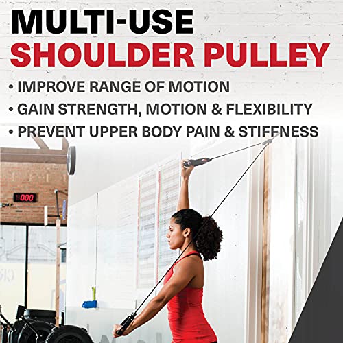 Lifeline Multi-Use Shoulder Pulley with Metal Bracket