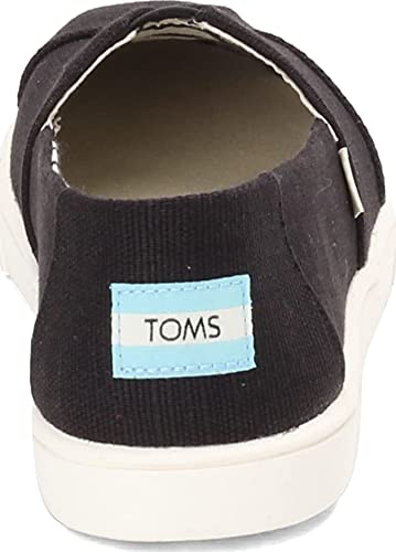 TOMS womens Alpargata Cupsole Loafer, Black/Black Heritage, 11 US