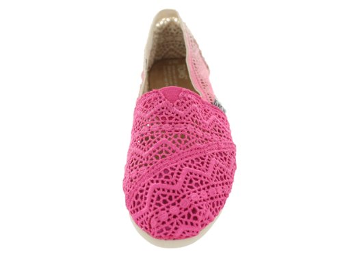 TOMS Women's Dyed Classics Fuschia Dip Casual Shoe 6.5 Women US