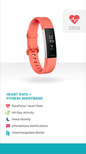 Fitbit Alta HR, Coral, Small (US Version)