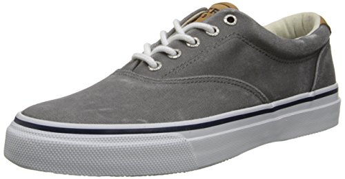 Sperry Mens Striper LL CVO Sneaker, Grey, 9.5