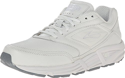 Brooks Mens Addiction Walker Walking Shoe - White - B - 7.5