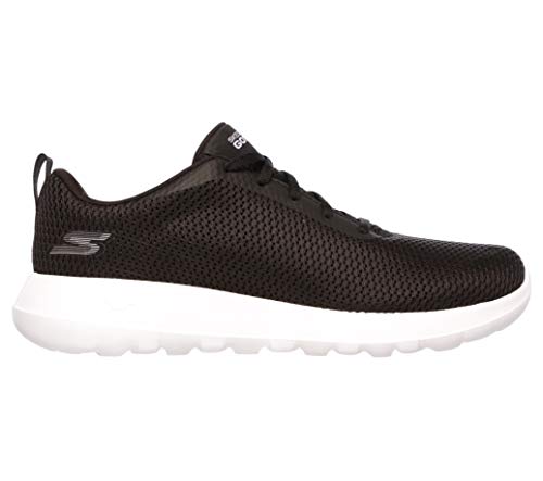 Skechers Men's Go Walk Max-54601 Sneaker, Black/White