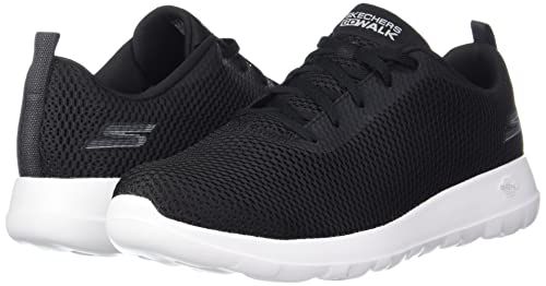 Skechers Men's Go Walk Max-54601 Sneaker, Black/White
