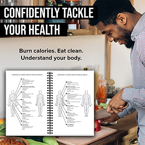 Fitness Journal: Track Weight Loss, Muscle Gain-1 Pack