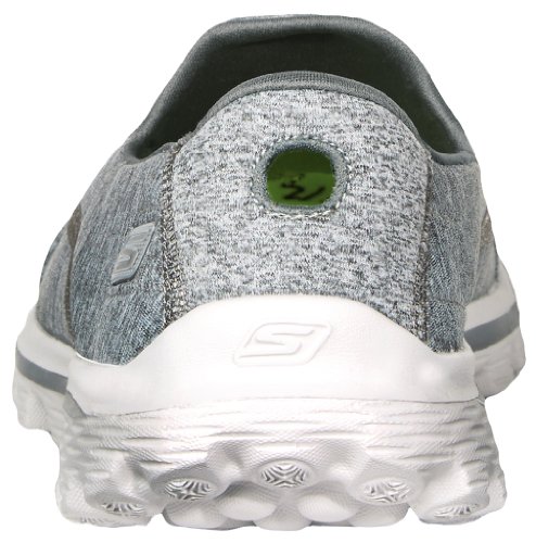 Skechers Performance Women's Go Walk 2 Slip-On Walking Shoe, Heather Grey, 6.5 M US