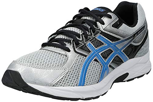 ASICS Men's Gel Contend 3 Running Shoe (Silver/Electric Blue/Black)