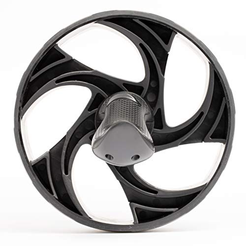 AmazonBasics Abdominal and Core Exercise Workout Roller Wheel - 13 x 8 x 8 Inches, Black