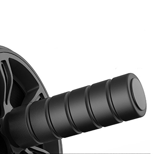 LiKee Ab Wheel Roller, Core Training Roller Abdominal Workout Equipment Exercise and Fitness Wheel at Home with Knee Pad and Anti-Slip Handles for Man Woman Gymnastics Home Gym