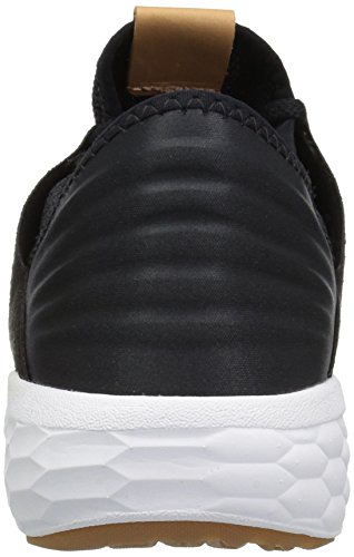 New Balance Women's Fresh Foam Cruz V2 Sneaker, Black/Magnet/White, 5 W US