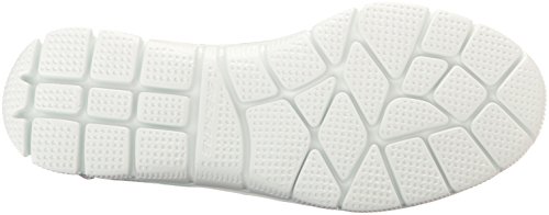 Skechers Women's Sport Empire - Rock Around Relaxed Fit Fashion Sneaker, Gray/Light Blue, 10 B(M) US