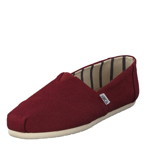 TOMS Women's Black Cherry Heritage Canvas ALPR ESP 10011678 (Size: 7.5)