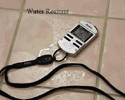 Robic Stopwatch with Countdown Timer, Black