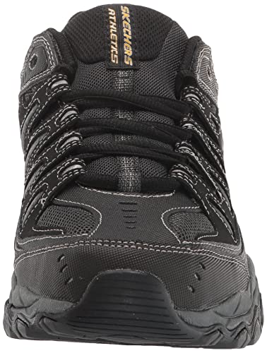 Skechers mens After burn m.fit fashion sneakers, Black, 16 X-Wide US